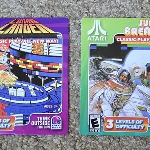 ATARI Lunar Lander & Superbreakout Arcade CDs from Taco Bell 2010